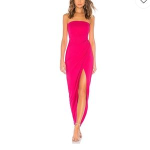 hot pink gown NBD